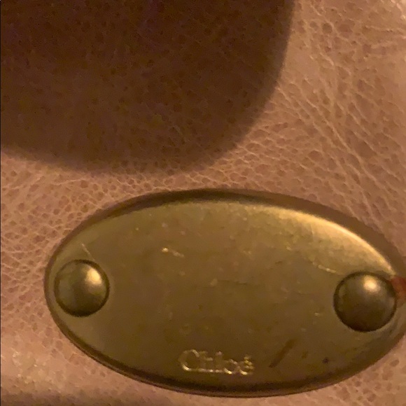 CHLOE “Bay” bag in beige leather - Picture 2 of 2